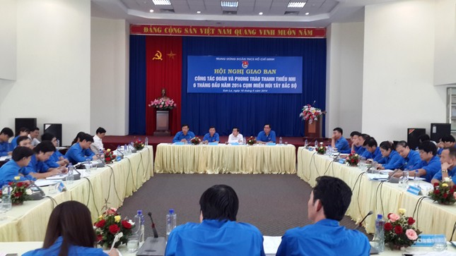 Giao ban công tác Đoàn và phong trào thanh thiếu nhi Cụm miền núi Tây Bắc Bộ ảnh 1